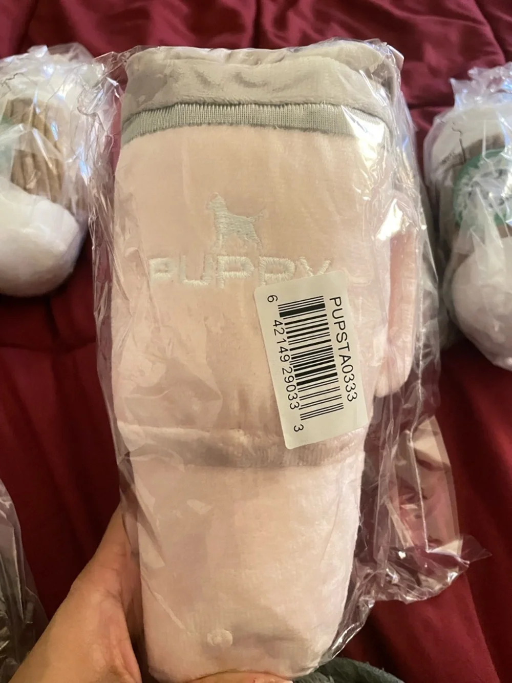 Pupsresso Coffee Plush Toy Set - Cream & Tan Coffee Cup Plushies 6 pc bundle